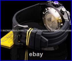 Invicta Men MARVEL BLACK PANTHER BOLT CHRONO Purple Black Dial Gun Metal Watch