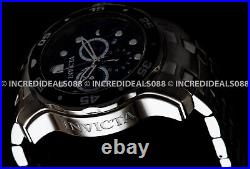 Invicta Men PRO DIVER SCUBA CHRONOGRAPH Black Dial Silver 48mm Bracelet Watch