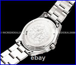 Invicta Men PRO DIVER SWISS MADE Quartz GMT Blue Dial Silver Bracelet 44mm Watch