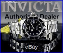 Invicta Men Pro Diver Coin Edge 24J Auto NH35A Stainless Steel BLACK DIAL Watch