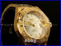 Invicta Men Pro Diver NH35 Automatic 24 Jewel 18K Gold Plated S. S Bracelet Watch