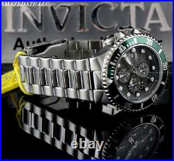 Invicta Men Pro Diver Scuba VD57 Chronograph Stainless St. GUNMETAL DIAL Watch