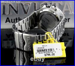 Invicta Men Pro Diver Scuba VD57 Chronograph Stainless St. GUNMETAL DIAL Watch