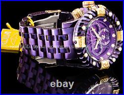 Invicta Men RESERVE GEARHEAD GEN II Swiss Chronograph 18K GOLD PURPLE Dial Watch