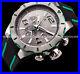 Invicta Men S1 RALLY TURBO Chronograph GUNMETAL Case Dial GREEN BLACK Watch