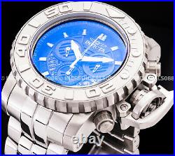 Invicta Men SEA HUNTER GEN II SWISS Chronograph Silver Bracelet SS 58mm Watch