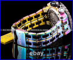 Invicta Men SEA HUNTER SWISS CHRONOGRAPH ABALONE Dial Bracelet SS 58mm Watch
