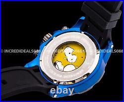 Invicta Men SPEEDWAY Quartz CHRONOGRAPH BLUE BLACK Dial Strap 51mm Watch