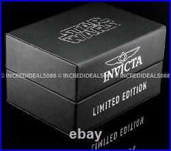 Invicta Men STAR WARS DARTH VADER Chronograph Black Dial Combat Ltd Ed Watch