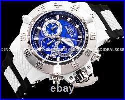 Invicta Men SUBAQUA NOMA III Chronograph Silver White Black Blue Dial 50mm Watch
