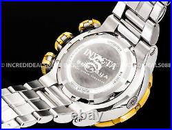 Invicta Men SUBAQUA SEA DRAGON Chronograph POLISHED 18K Gold Silver 52mm Watch