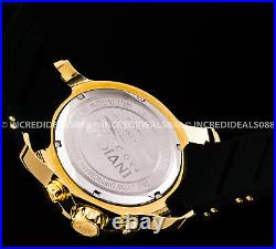 Invicta Men Scuba Pro Diver 18Kt Gold Plate Chronograph Champagne Watch 17881
