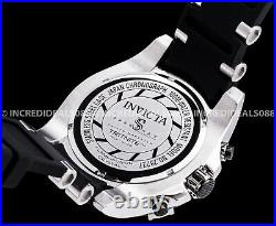 Invicta Men VIPER SPEEDWAY HYBRID Chronograph Silver Black Dial COMBAT SS Watch