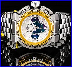Invicta Men X Wing Coalition Forces Chronograph 18K Gold Bezel HP Silver Watch