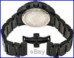 Invicta Men's 10594 Ocean Reef Reserve Chronograph Blue Dial Black Watch