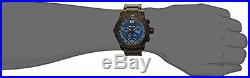 Invicta Men's 10594 Ocean Reef Reserve Chronograph Blue Dial Black Watch