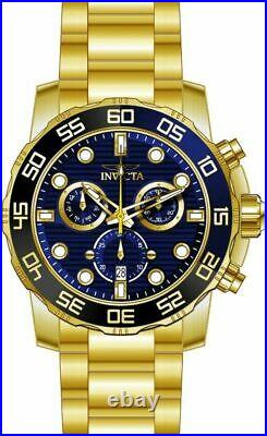 Invicta Men's 21555 Pro Diver Golden Stainless Steel Watch $895 MSRP