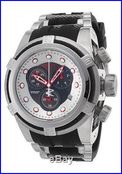 Invicta Men's 22160 Bolt Zeus Reserve Chronograph Black and Silver Dial Watch