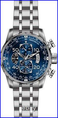 Invicta Men's 22970 Aviator Quartz Multifunction Chronograph Blue Dial Watch