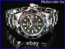 Invicta Men's 300M Grand Diver Automatic SHARK GRAY Dial High Polished SS Watch