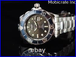 Invicta Men's 300M Grand Diver Automatic SHARK GRAY Dial High Polished SS Watch