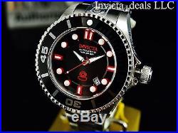 Invicta Men's 300M Grand Diver II Automatic 3D Black Dial Red Accents SS Watch