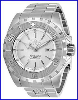 Invicta Men's 30499 Pro Diver Automatic 3 Hand Silver Dial Watch
