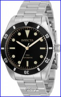 Invicta Men's 31290 Pro Diver Automatic 3 Hand Black Dial Watch