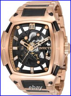 Invicta Men's 34634 S1 Rally Diablo Automatic Black Dial 53mm Rose Gold Watch