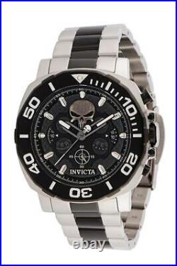 Invicta Men's 35094 Marvel The Punisher Limited Edition Black And Silver Watch