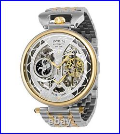 Invicta Men's 38382 Objet D Art Automatic Multifunction Silver Dial Watch