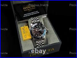 Invicta Men's 40mm PRO DIVER COIN EDGE PROFESSIONAL Quartz Black/Blue SS Watch
