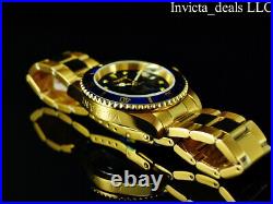 Invicta Men's 40mm Pro Diver SUBMARINER AUTOMATIC BLUE DIAL Gold Tone SS Watch