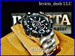 Invicta Men's 46mm GRAND DIVER AUTOMATIC BLACK DIAL Stainless Steel 200m Watch