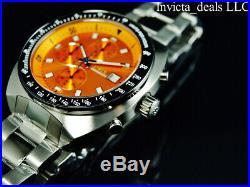 Invicta Men's 46mm Pro Diver CADI 80s Vintage Chrono Orange Jellyfish Dial Watch