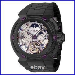 Invicta Men's 46mm Reserve X-Wing Automatic Skeleton Dial Day Night Black Watch