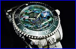 Invicta Men's 47MM Grand Diver Blue Abalone Dial Automatic NH35A Silver SS Watch