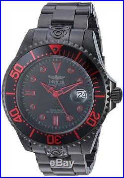 Invicta Men's 47mm Fire Red Black Grand Diver Automatic SS Watch-21870