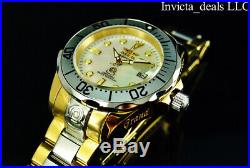 Invicta Men's 47mm GRAND DIVER AUTOMATIC MOP Dial Gold Two Tone 300M SS Watch