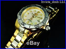 Invicta Men's 47mm GRAND DIVER AUTOMATIC MOP Dial Gold Two Tone 300M SS Watch