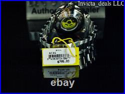 Invicta Men's 47mm GRAND DIVER Automatic ORANGE DIAL Silver Tone SS 300M Watch