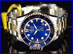 Invicta Men's 47mm GRAND DIVER II Automatic 3D Blue Dial Two Tone SS 300M Watch