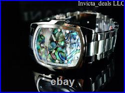 Invicta Men's 47mm GRAND LUPAH ABALONE DIAL Silver Tone Special Edition SS Watch