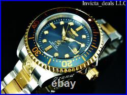 Invicta Men's 47mm Grand Diver Automatic DIAMOND Charcoal Dial Two Tone SS Watch
