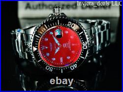 Invicta Men's 47mm Grand Diver RADAR AUTOMATIC Red Tinted Crystal Black Watch