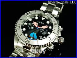 Invicta Men's 47mm Pro Diver POPEYE Chronograph BLACK Dial Limited Ed SS Watch