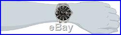 Invicta Men's 47mm Pro Diver Swiss Quartz Black Dial Stainless Steel Watch 17145