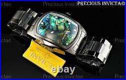 Invicta Men's 47mm SPECIAL EDITION GRAND LUPAH Abalone Dial Black Tone SS Watch
