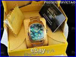 Invicta Men's 47mm SPECIAL EDITION GRAND LUPAH Abalone Dial Gold Tone SS Watch