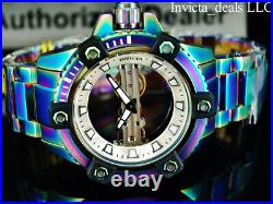 Invicta Men's 48mm ARSENAL GHOST BRIDGE Mechanical Limited Ed IRIDESCENT Watch